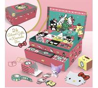 Calendrier de l'Avent - SANRIO - Hello Kitty & Friends - 24 pièces - Multicolore - Réutilisable