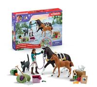 Calendrier de l'Avent - SCHLEICH - Horse Club Calendrier - 24 surprises - Sofia, jument et poulain - Dès 5 ans