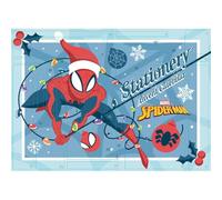 Calendrier de l'Avent Spiderman 2026 - Compte à rebours sous licence officielle - Compte à rebours de Noël sur 24 jours avec cadeaux surprise quotidiens, papeterie amusante à collectionner pour