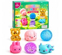 Calendrier de l'Avent Squishy Dumpling 2026 8 pièces Squishies Dumpling Boîte Surprises Quotidiennes de Décembre pour le Compte à Rebours