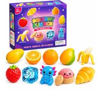 Calendrier de l'Avent Squishy Dumpling 2026 8 pièces Squishies Dumpling Boîte Surprises Quotidiennes de Décembre pour le Compte à Rebours
