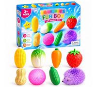 Calendrier de l'Avent Squishy Dumpling 2026 8 pièces Squishies Dumpling Boîte Surprises Quotidiennes de Décembre pour le Compte à Rebours