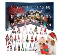 Calendrier De Noël Avec Poupées De Gnomes À Collectionner, Jouet En Peluche De Gnome, Calendrier De Compte À Rebours De Gnome Pour
