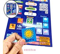 Calendrier De Poche Circulaire Pour Salle De artes, Mon Premier Calendrier Pour Enfants, Apprentissage, Enseignement, Enseignant