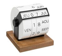 Calendrier Déco Be Vintage 15cm Blanc