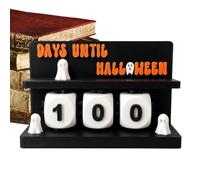 Calendrier Décompte Halloween Ornement De Bureau Fantôme À Chiffres