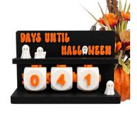 Calendrier Décompte Halloween Ornement De Bureau Fantôme À Chiffres