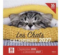 Calendrier des chats 2027 - Collectif - Metive - broché - Calendrier