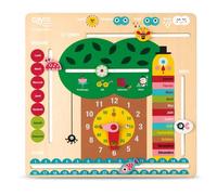 Calendrier - En Bois - Multicolore