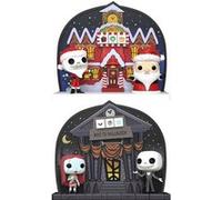 Funko Countdown Calendar : The Nightmare Before Christmas - Double face - Mini figurines en vinyle à collectionner - Idée cadeau - Noël pour filles, garçons et enfants