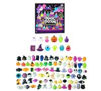 Calendrier Halloween 13 Jours, Mini Figurines Squishy 2026 | 13 Jours Compte à Rebours, Figurines Citrouille Fantôme Chauve-souris, Décoration Halloween, Coffret Sensoriel