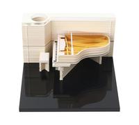 Calendrier hebdomadaire de Piano, pont de bureau en papier de qualité supérieure pour le bureau et la maison, matériel d ' écriture musicale, Concept présent