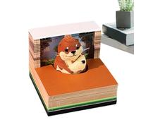 Calendrier Horloge 2027 Bloc-Notes Forme Animale Avec Lumière LED