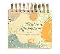 Calendrier inspirant - Calendrier de bureau 2025, affirmation quotidienne avec citations de motivation, dessus de table esthétique avec design élégant, accessoire de bureau, calendriers pour