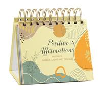 Calendrier inspirant, calendrier inspirant - Calendrier de bureau 2025 | Calendrier de rendez-vous d'affirmation quotidienne, centre de table esthétique pour amis, famille