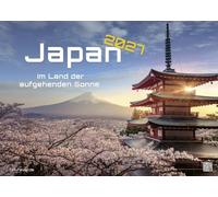 Calendrier japonais 2026 - Au pays du soleil levant - Calendrier mural de qualité supérieure DIN A3 (environ 42 cm x 30 cm) - Temples traditionnels et villes modernes