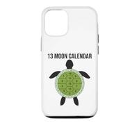 Calendrier Lunaire 13 Lune Tortue Nature Design Coquillage Coque pour iPhone 12/12 Pro