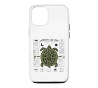 Calendrier Lunaire 13 Lune Tortue Nature Design Coquillage Coque pour iPhone 12/12 Pro