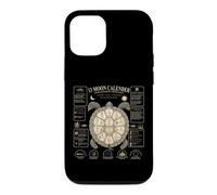Calendrier Lunaire 13 Lune Tortue Nature Design Coquillage Coque pour iPhone 12/12 Pro