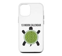 Calendrier Lunaire 13 Lune Tortue Nature Design Coquillage Coque pour iPhone 12/12 Pro