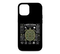 Calendrier Lunaire 13 Lune Tortue Nature Design Coquillage Coque pour iPhone 12/12 Pro