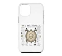 Calendrier Lunaire 13 Lune Tortue Nature Design Coquillage Coque pour iPhone 12/12 Pro