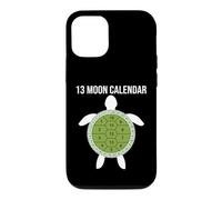 Calendrier Lunaire 13 Lune Tortue Nature Design Coquillage Coque pour iPhone 12/12 Pro