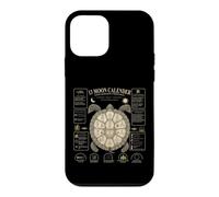 Calendrier Lunaire 13 Lune Tortue Nature Design Coquillage Coque pour iPhone 12 Mini