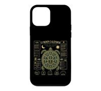 Calendrier Lunaire 13 Lune Tortue Nature Design Coquillage Coque pour iPhone 12 Mini