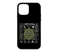 Calendrier Lunaire 13 Lune Tortue Nature Design Coquillage Coque pour iPhone 12 Mini