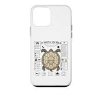 Calendrier Lunaire 13 Lune Tortue Nature Design Coquillage Coque pour iPhone 12 Mini