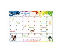 Calendrier magnétique effaçable, planificateur de calendrier effaçable, tableau blanc avec calendrier 2025, planificateur d'horaire mensuel au design magnétique