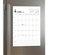 Calendrier Magnétique Planificateur 18 Mois de Jan 2027 à Juin 2028 | Agenda Aimanté pour Réfrigérateur Maison Bureau École Salle de ampus Appartement