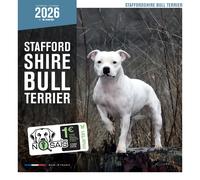 Calendrier Martin Sellier Staffordshire Bull Terrier Blanc TU
