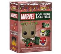 Funko - Calendrier de l'Avent Marvel 12 jours - Pocket Pop! 12 mini-figurines en vinyle