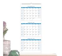Calendrier Mensuel - Agenda Planificateur 2026 - Planificateur Mural Avec Espaces Journaliers Pour Notes Dates Anniversaires Voyages Bureau Maison