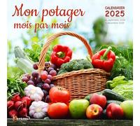 Calendrier Mon potager mois par mois 2025 - Collectif - Artemis Eds - broché - Calendrier