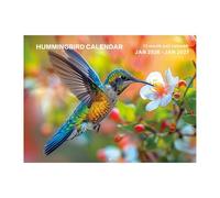 Calendrier mural 2026 - Motif oiseaux - Calendrier mural de 13 mois pour la maison - Janvier 2026 à janvier 2027 - Pour les amoureux de la nature, les amis des oiseaux, la maison, le bureau, l'école