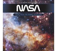 Calendrier mural 2026 NASA - Vues du télescope Hubble