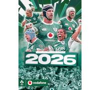 Calendrier mural 2026 officiel IRFU Rugby irlandais A3
