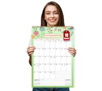 Calendrier mural 2026 UK, Calendrier Planificateur familial 2026 A3, Calendrier 2026 18 mois vue mensuelle, Planificateur mural 2026 calendrier de janvier 2026 - juin 2027 pour Famille Cuisine Maison