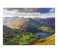 Calendrier mural 2027 Lake District A5, affichage mensuel, voyage, cadeau