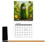 Calendrier mural 2027 Organiseur Scolaire Hebdomadaire Drôle | Calendrier 12 mois Jan-Déc Pour Maison Chambre Bureau École Bureau Travail Enseignant Étudiant