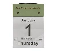 Calendrier mural de 365 jours | Planificateur d'activités détachable - Calendrier de bureau et mural pour toute l'année | Pour salle de classe, salle à manger, dortoir, salon, studio