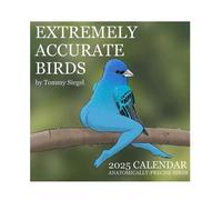 Calendrier Mural Décoratif Mensuel Extrêmement Précis Pour Les Amoureux Des Oiseaux (2025)