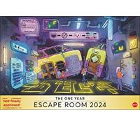 Calendrier mural Escape Adventures - Puzzle amusant pour la maison : de nouveaux indices chaque mois dans un grand calendrier mural - Un must pour tous les fans de Exit Games !