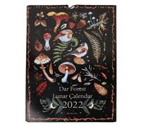 Calendrier Mural Forêt Sombre 2022 Calendrier D'illustration Calendrier D'étude Temps De Travail Planification Décoration Cadeau Calendrier Familial