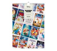 Calendrier mural - GRUPO ERIK - Disney Classic Films - 29,7x42cm - 12 mois - Papier 250g
