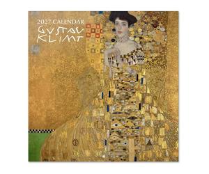 Calendrier mural Gustav Klimt 2027 - Agenda mensuel illustré d'œuvres d'art