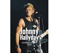 Calendrier mural Johnny Hallyday 2025